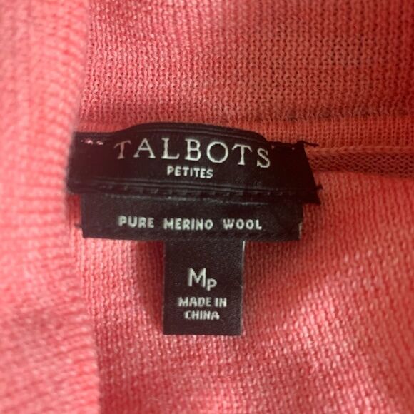 Talbots Petite Merino Wool Lightweight Turtleneck - Picture 8 of 8